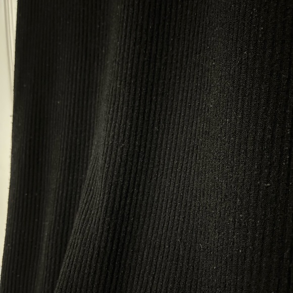 Aritzia | Wilfred Free Ribbed Tank Midi Dress Black Size Large - Picture 4 of 7